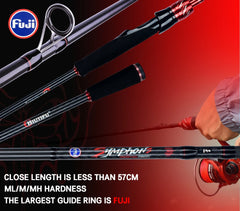 Traveller Fishing Rod – Fuji Spinning & Casting Carbon 1.8–3.0m