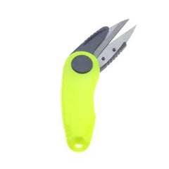 Folding Stainless Steel Fishing Line Scissors – Braided & Mono Line Cutter, Non-Slip Compact Fishing Tool