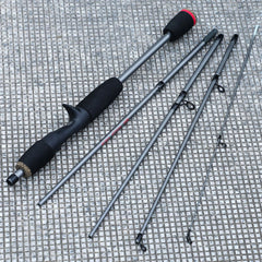 Sougayilang 5-Section Spinning & Casting Rod – Ultralight Carbon Fiber Travel Fishing Pole