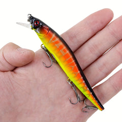 Minnow Fishing Lure – 115mm 14g Sinking Hard Bait Crankbait for Bass & Pike