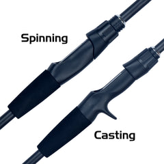 Travel Carbon Fishing Rod – Spinning & Baitcasting Ultralight Lure Rod (1.8m–2.4m)