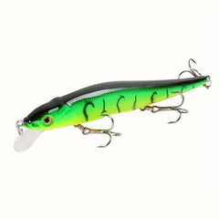 Minnow Fishing Lure – 115mm 14g Sinking Hard Bait Crankbait for Bass & Pike