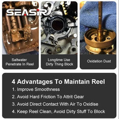 Reel Grease & Lubricant Oil Set – Fishing Reel Bearing Maintenance Kit (20ml x 2pcs)
