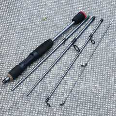 Sougayilang 5-Section Spinning & Casting Rod – Ultralight Carbon Fiber Travel Fishing Pole
