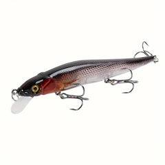 Minnow Fishing Lure – 115mm 14g Sinking Hard Bait Crankbait for Bass & Pike