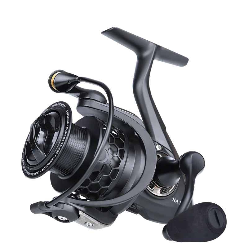 NA Series Spinning Reel – 2000/3000/4000/5000, 5.2:1 Gear Ratio, 7BB, 6–12kg Max Drag