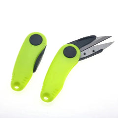 Folding Stainless Steel Fishing Line Scissors – Braided & Mono Line Cutter, Non-Slip Compact Fishing Tool